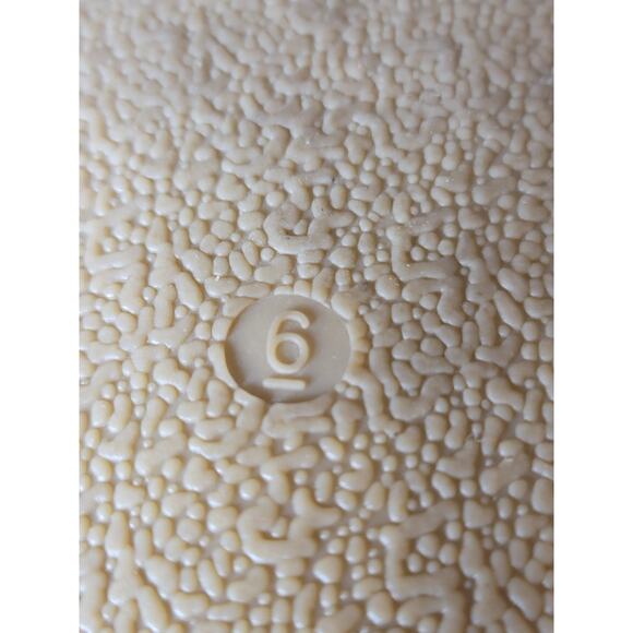 Berness Lotus Platform Espadrille Wedge Sandals Black Leather Women's Size 6 US - Picture 8 of 9